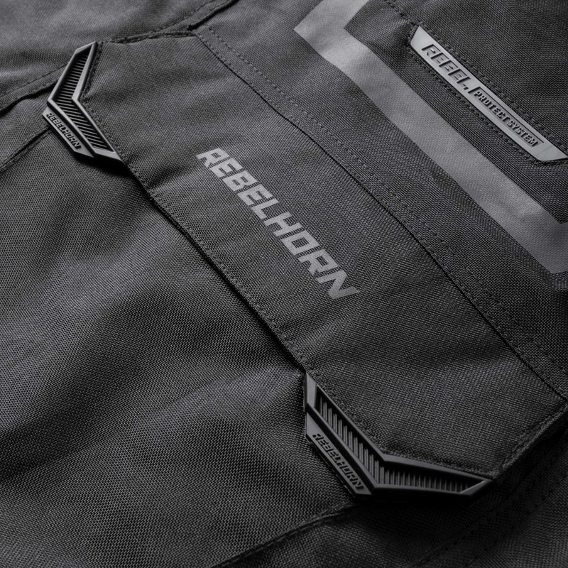 Bunda na motorku Rebelhorn Cubby IV černá výprodej