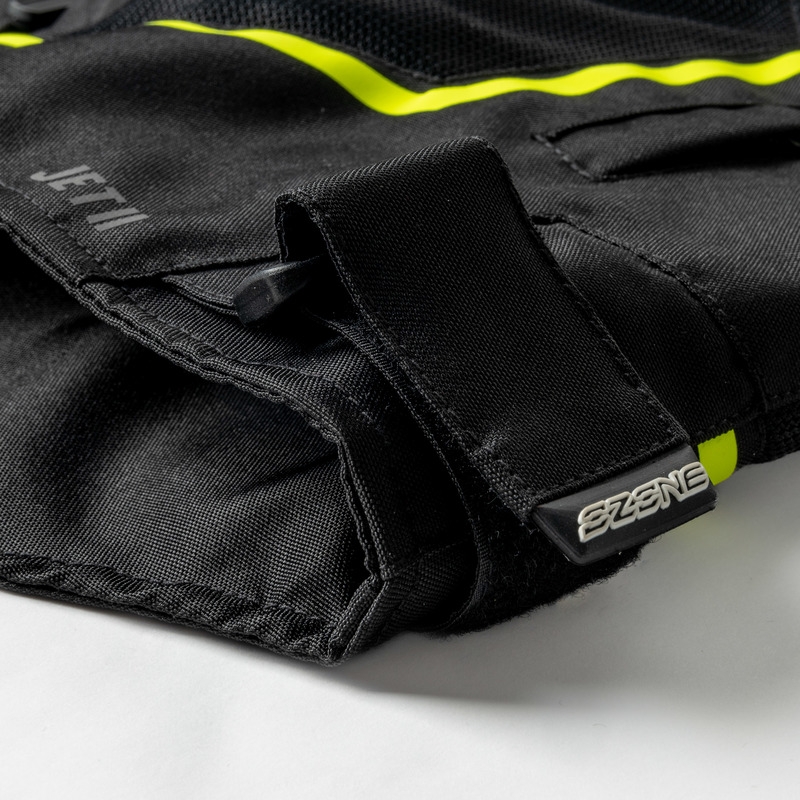 Moto bunda Ozone Jet II černo-fluo žlutá výprodej