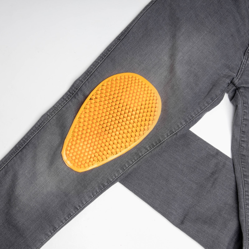 Dámské jeansy na motorku Ozone Striker SF šedé