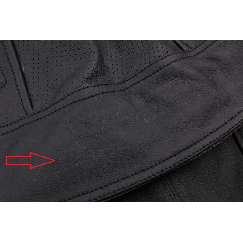 Pánská bunda na motorku RSA Imola černo-červená výprodej