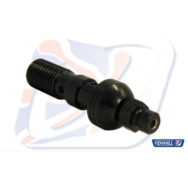 Banjo šroub s odvzduš. Venhill 10x1.25mm černý