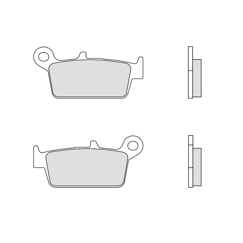 Brzdové destičky BREMBO CC SCOOTER