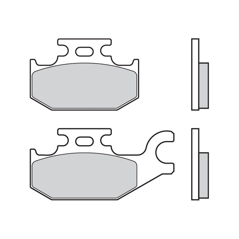Brzdové destičky BREMBO CC SCOOTER