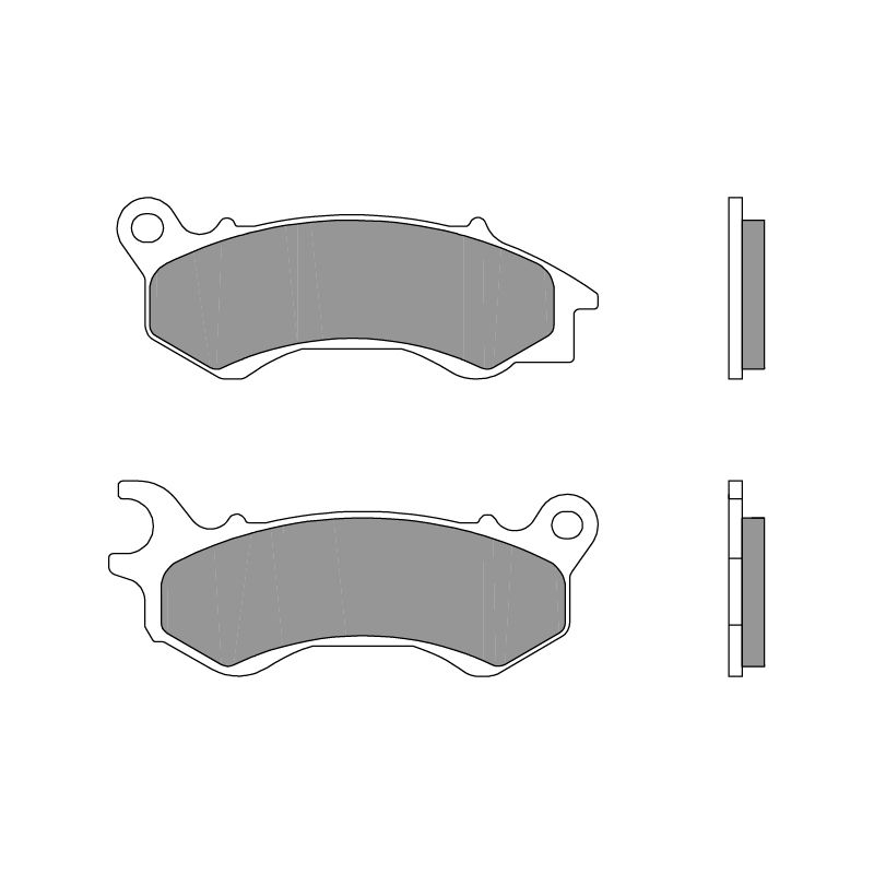 Brzdové destičky BREMBO CC SCOOTER