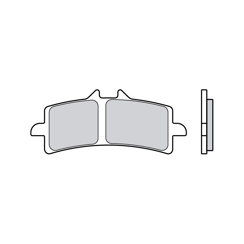Brzdové destičky BREMBO