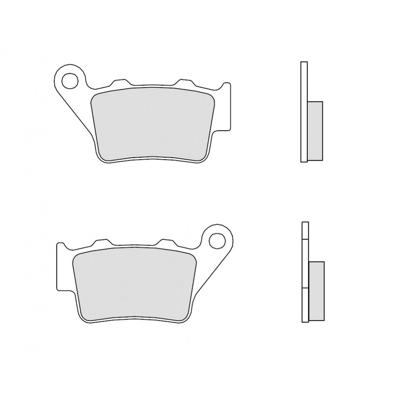 Brzdové destičky BREMBO