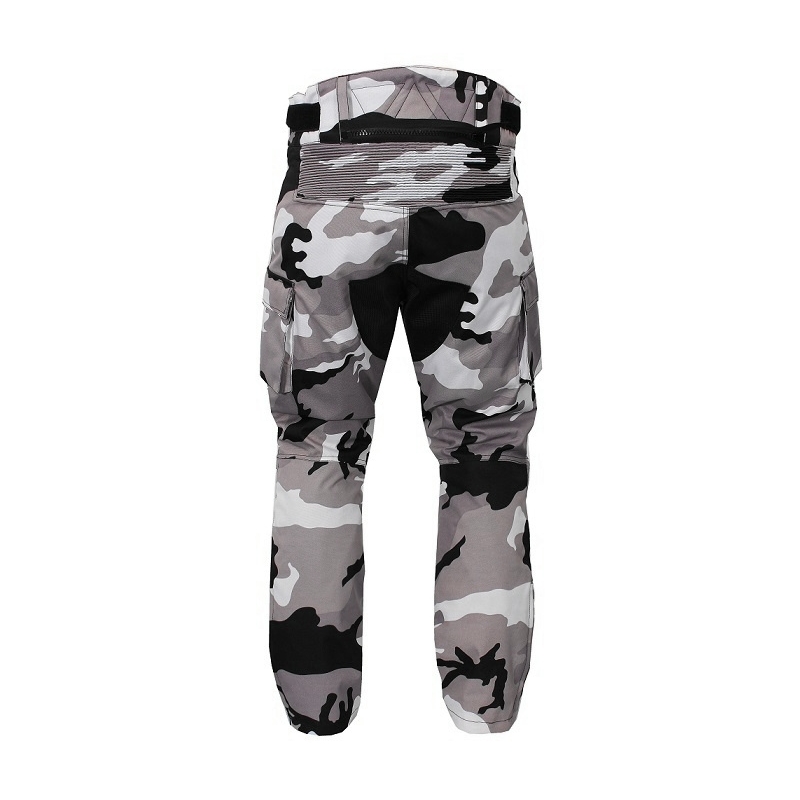 Moto kalhoty RSA Camuflage šedé výprodej