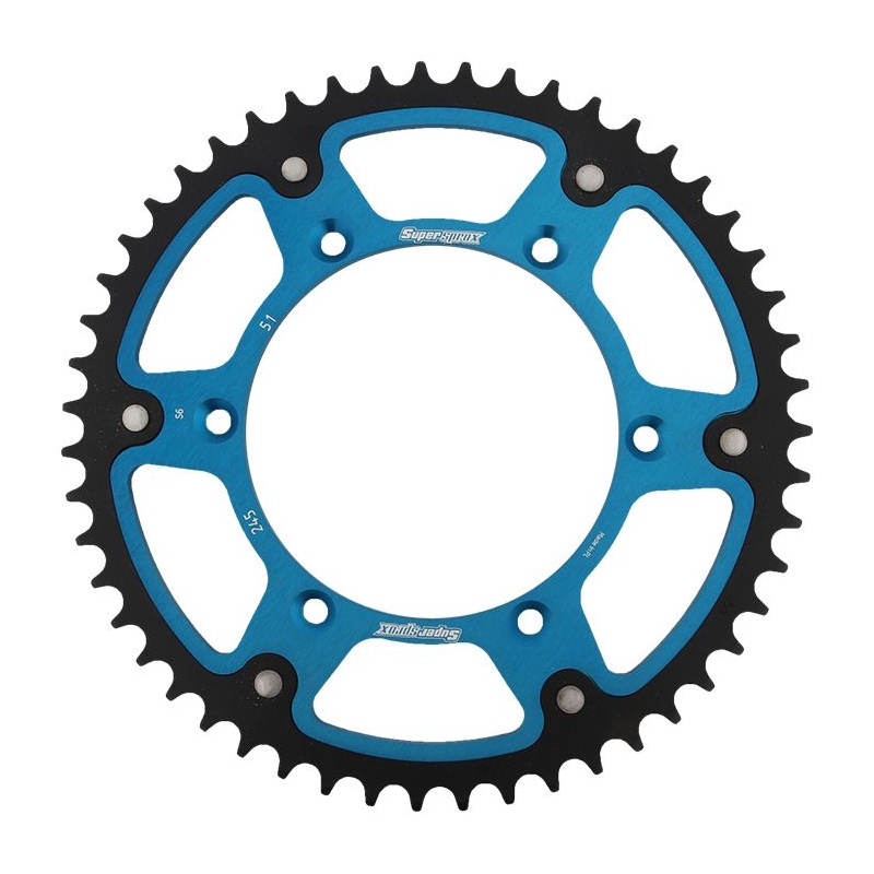 Rozeta SUPERSPROX STEALTH modrá 51 zubů, 520