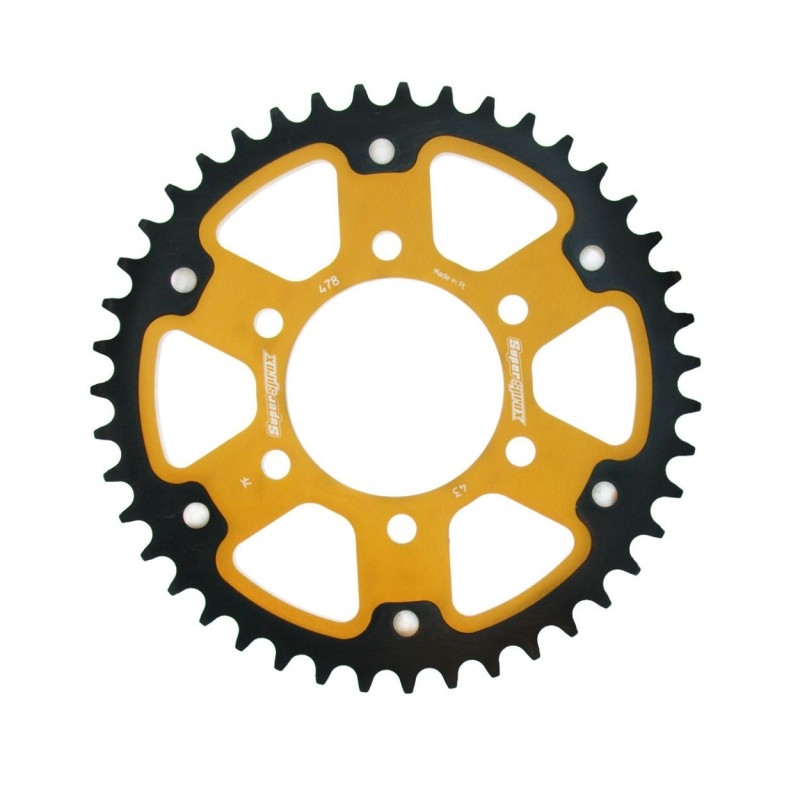 Rozeta SUPERSPROX STEALTH zlatá 43 zubů, 520