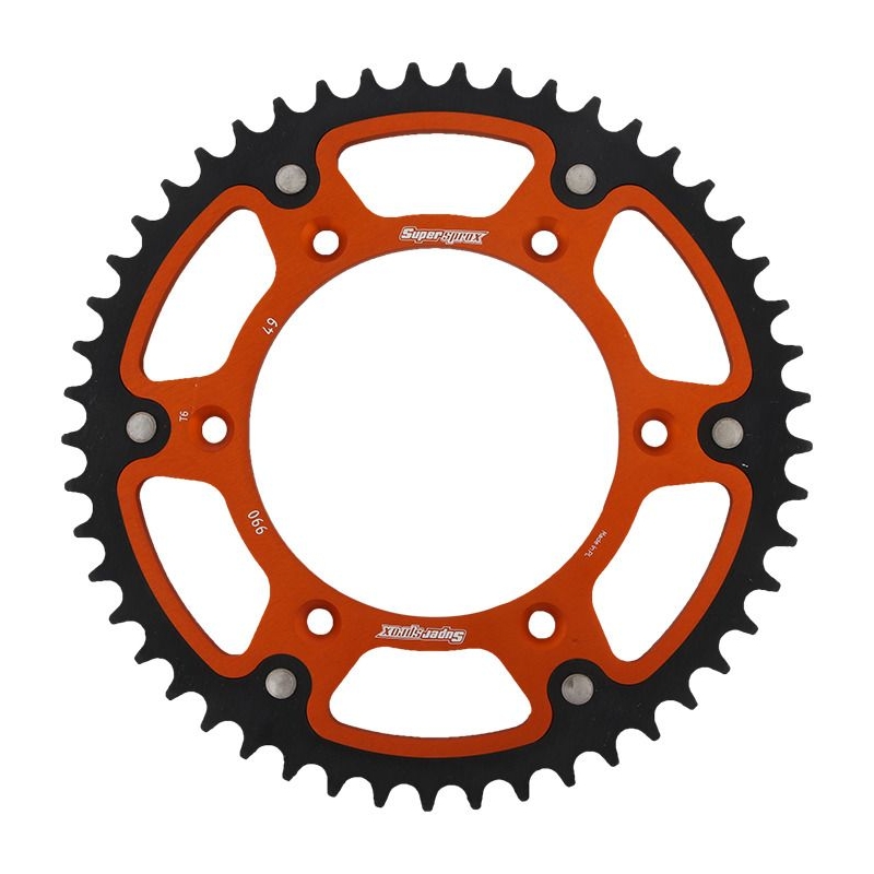 Rozeta SUPERSPROX STEALTH oranžová 49 zubů, 520
