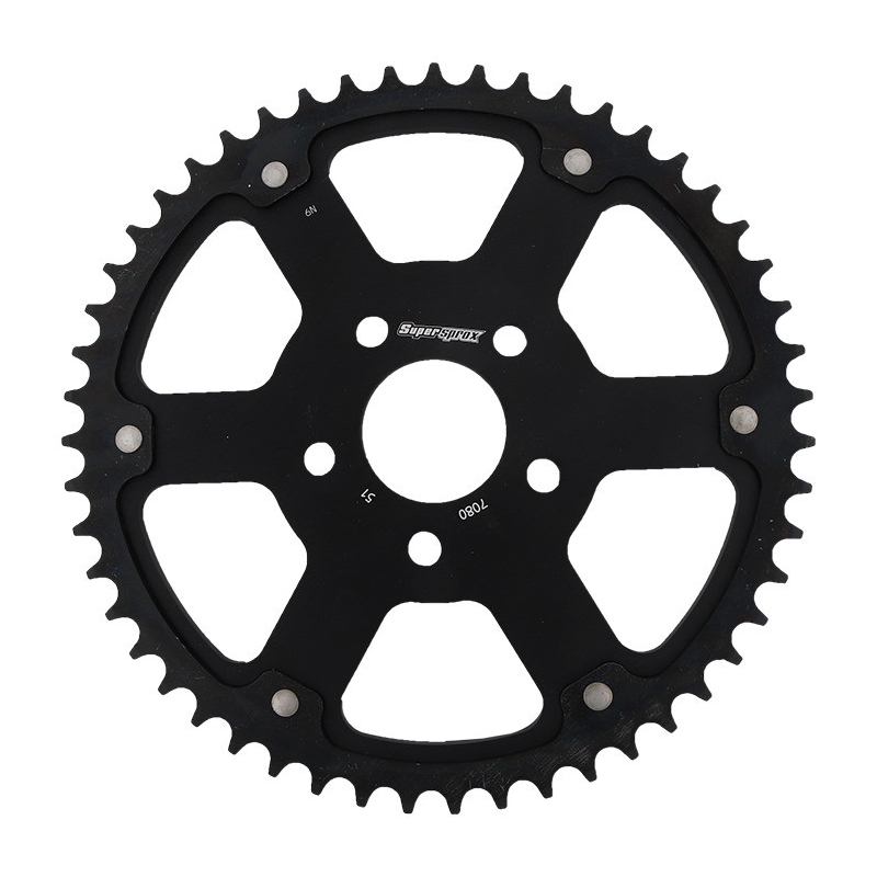 Řetězová rozeta SUPERSPROX STEALTH černý 51 zubů, 530