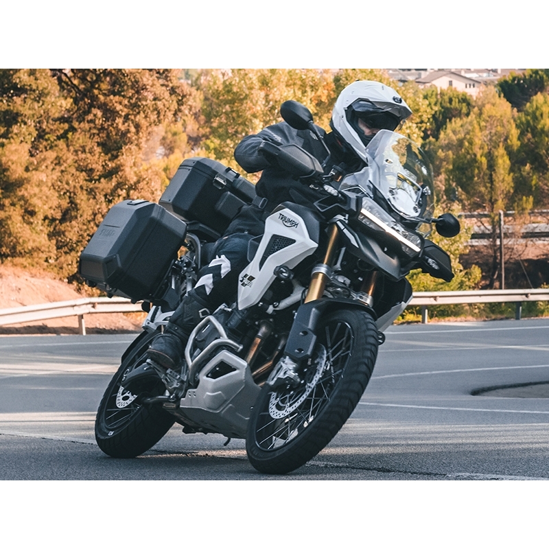 Vrchní hliníkový kufr na motorku SHAD Terra TR55 ČERNÁ EDICE