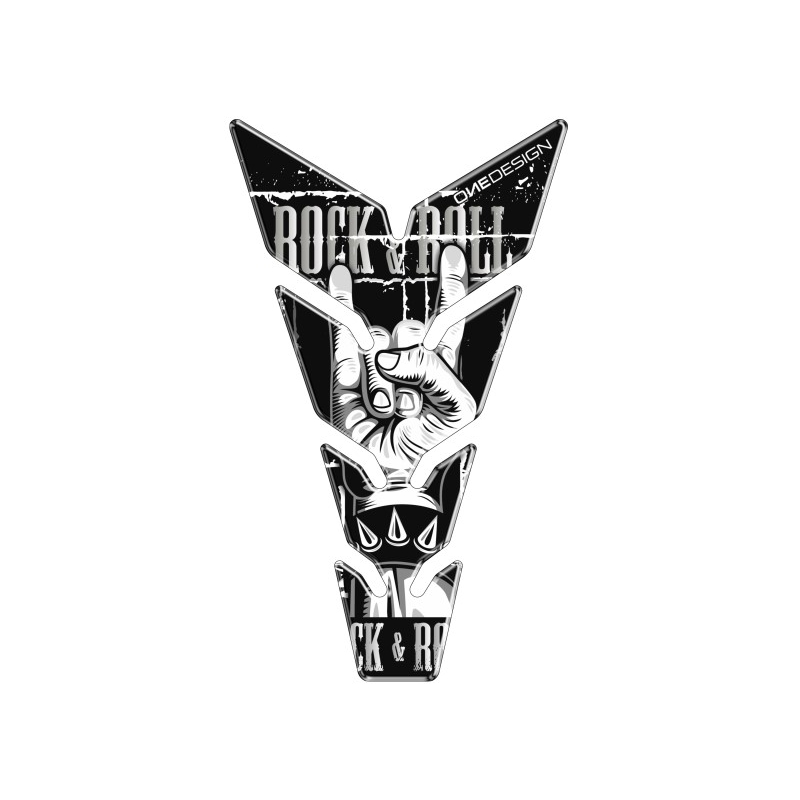 Polep palivové nádrže Print - Rock & Roll