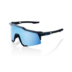 Sluneční brýle 100% SPEEDCRAFT Matte Black (HIPER modré sklo)