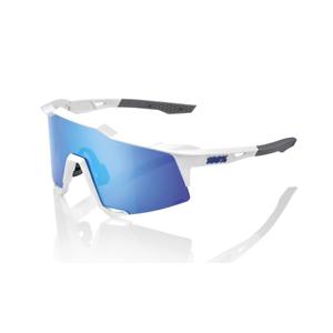 Sluneční brýle 100% SPEEDCRAFT Matte White bílo-šedé (modré sklo)