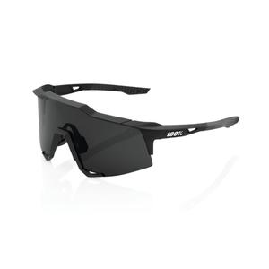 Sluneční brýle 100% SPEEDCRAFT Soft Tact Black černé (kouřové sklo)