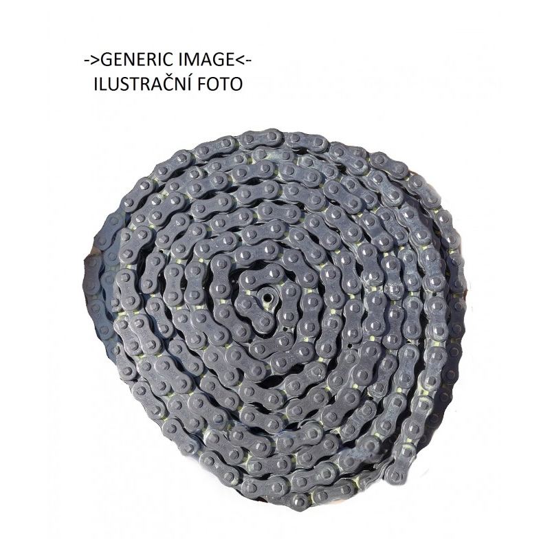 QX-kroužkový řetěz EK 530 SRX role 480 článků chrom
