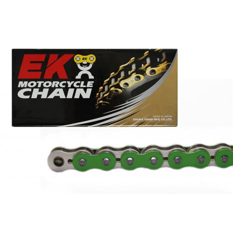 QX-kroužkový řetěz EK 530 SRX 122 článků zelená