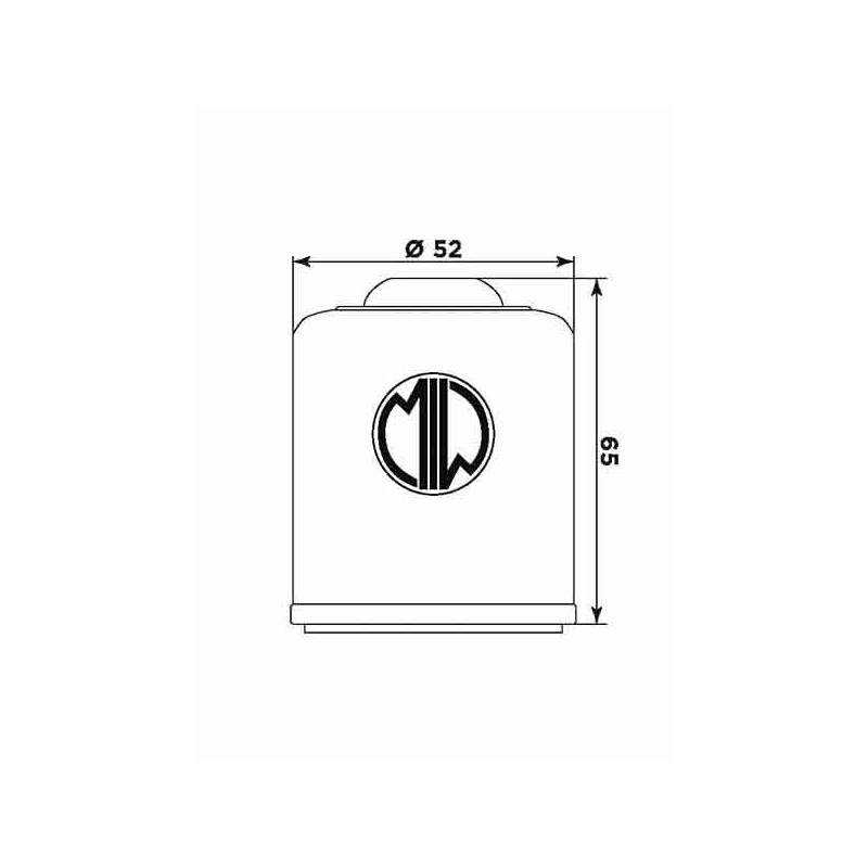 Olejový filtr MIW (alt. HF183)