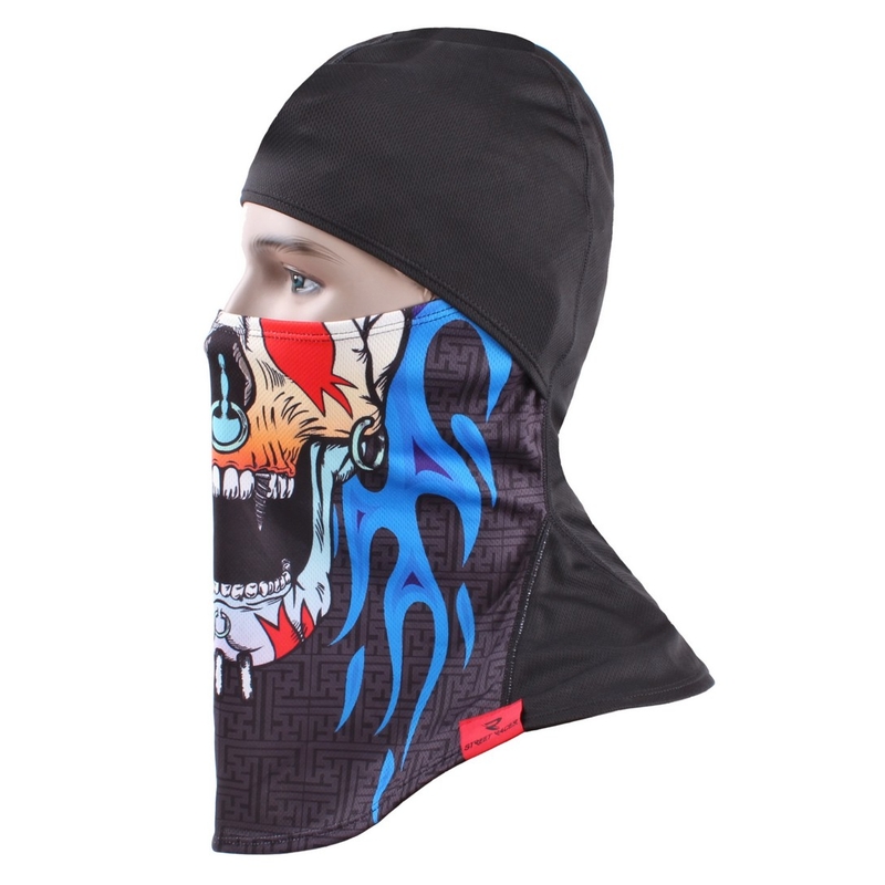 Kukla pod helmu Street Racer Crazy
