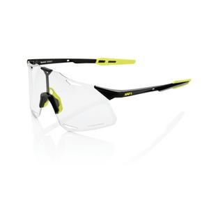 Sluneční brýle 100% HYPERCRAFT Gloss Black černo-žluté (fotochromatické sklo)