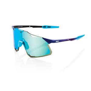 Sluneční brýle 100% HYPERCRAFT Matte Metallic Into the Fade modré (modré chrom sklo)