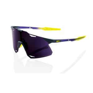 Sluneční brýle 100% HYPERCRAFT Metallic Digital Brights fialovo-žluté (fialové sklo)