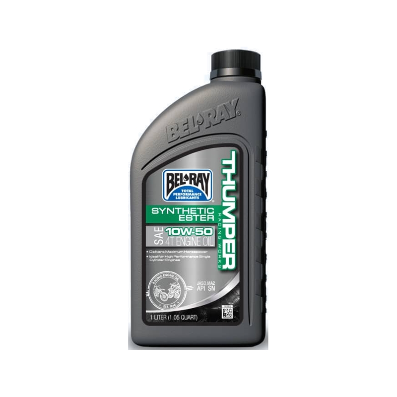 Motorový olej Bel-Ray THUMPER RACING WORKS SYNTHETIC ESTER 4T 10W-50 1 l