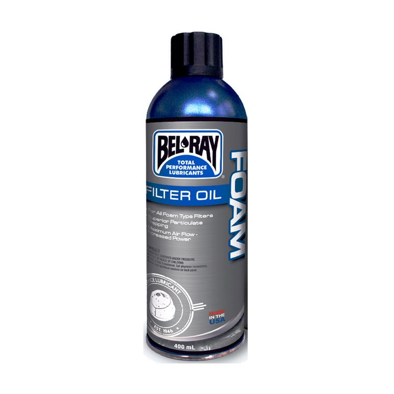 Olej na filtr Bel-Ray FOAM FILTER OIL (400ml sprej)