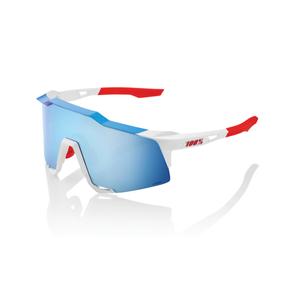 Sluneční brýle 100% SPEEDCRAFT TotalEnergies Team červeno-bílo-modré (HIPER modré sklo)