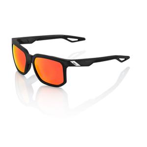 Sluneční brýle 100% CENTRIC Matte Crystal Black černé (červená skla)