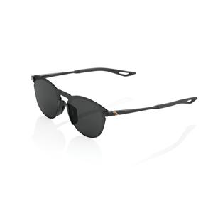 Sluneční brýle 100% LEGERE ROUND Polished Black černé (kouřová skla)