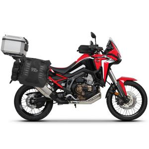 Kompletní sada sedlových brašen SHAD TERRA TR40 a hliníkového 55L topcase, včetně montážní sady SHAD HONDA CRF 1100 Africa Twin