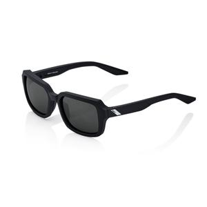 Sluneční brýle 100% RIDELEY Soft Tact Black černé (šedá skla)