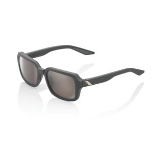 Sluneční brýle 100% RIDELEY Soft Tact Cool Grey šedé (HIPER stříbrná skla)
