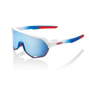 Sluneční brýle 100% S2 TotalEnergies Team Matte červeno-modro-bílé (HIPER modré sklo)