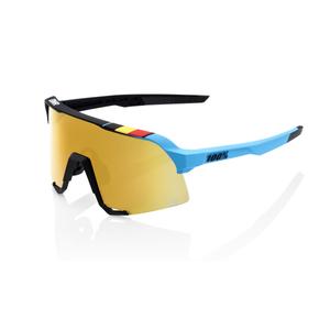 Sluneční brýle 100% S3 BWR modro-černé (zlaté chrom sklo)