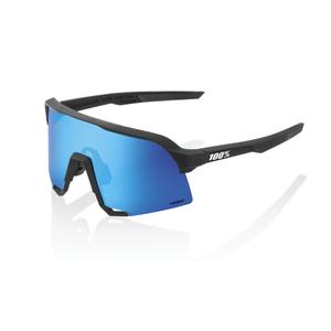 Sluneční brýle 100% S3 Matte Black černé (HIPER modré sklo)