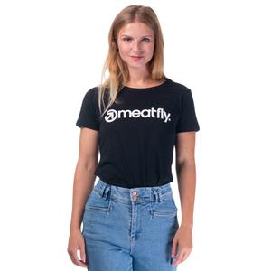 Dámské tričko Meatfly Ladies MF Logo černé