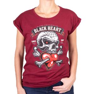 Dámské triko Black Heart Romantic Lover Ext červené