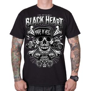 Pánské triko Black Heart Sinner černé