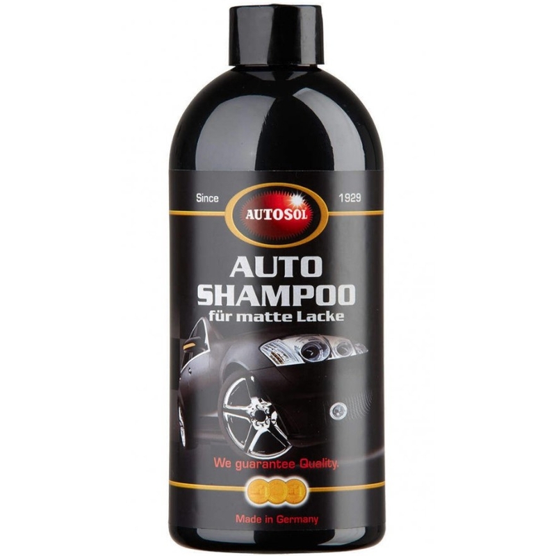 Autošampon na matné laky a fólie Autosol Shampoo for Matt Paintwork 500 ml