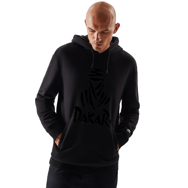 Pánská mikina DAKAR Hoody 3 černá výprodej