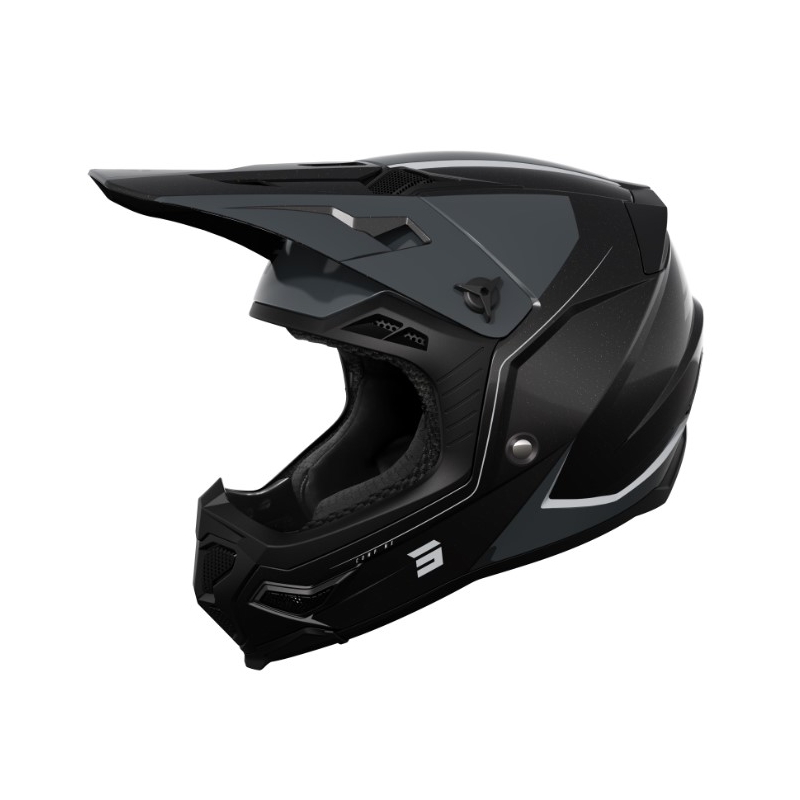 Motokrosová přilba Shot Core Comp černá výprodej