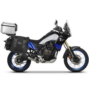 Kompletní sada sedlových brašen SHAD TERRA TR40 a hliníkového 55L topcase, včetně montážní sady SHAD YAMAHA Tenere 700 XTZ690