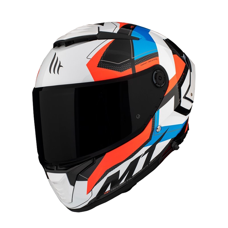 Integrální přilba na motorku MT Thunder 4 SV Valiant A0 černo-červeno-modro-bílá