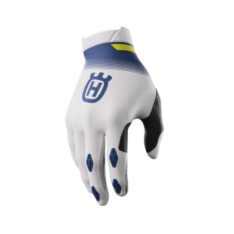 Motokrosové rukavice Shot Aerolite Husqvarna LE bílo-modré výprodej