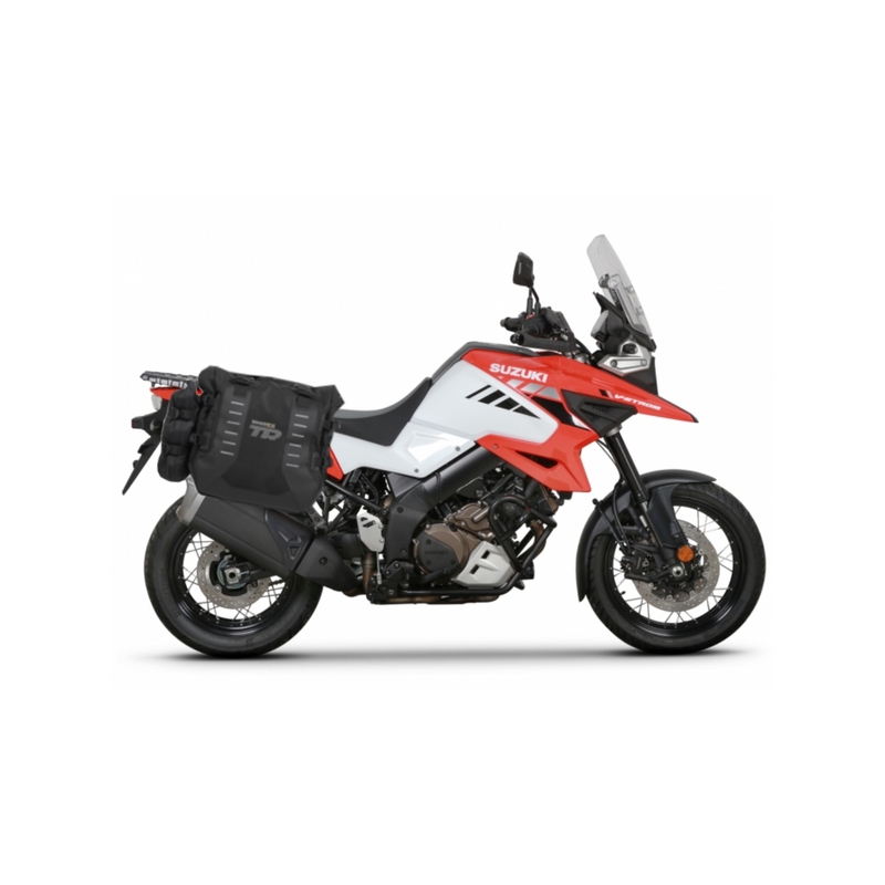 Kompletní sada bočních adventure brašen SHAD TERRA TR40, včetně montážní sady SHAD SUZUKI DL 1000 V-Strom/ DL 1050 V-Strom