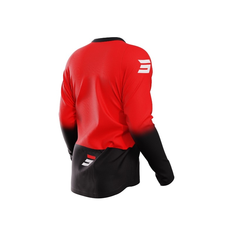 Motokrosový dres Shot Devo Reflex černo-červený výprodej