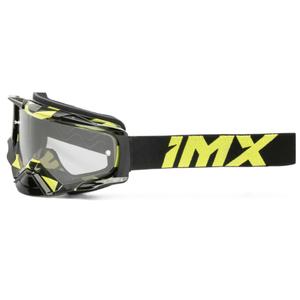 Motokrosové brýle iMX Dust Graphic černo-fluo žluté